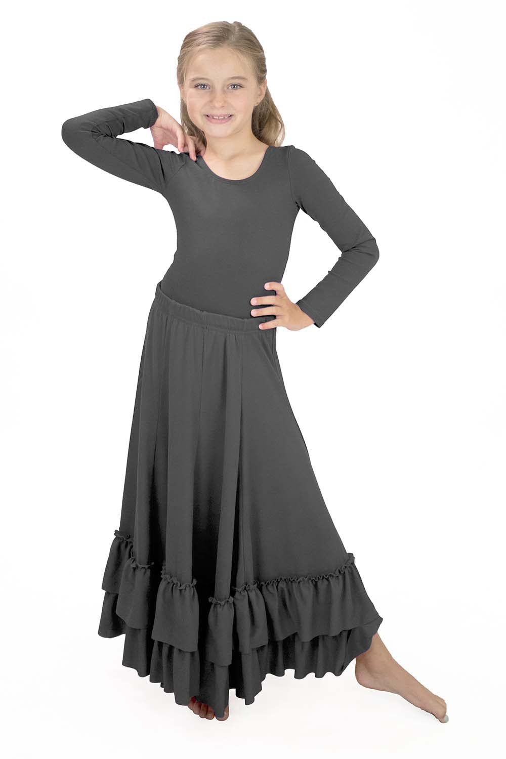 Ole Ole Flamenco Bamberas Flamenco Skirt for buying girls