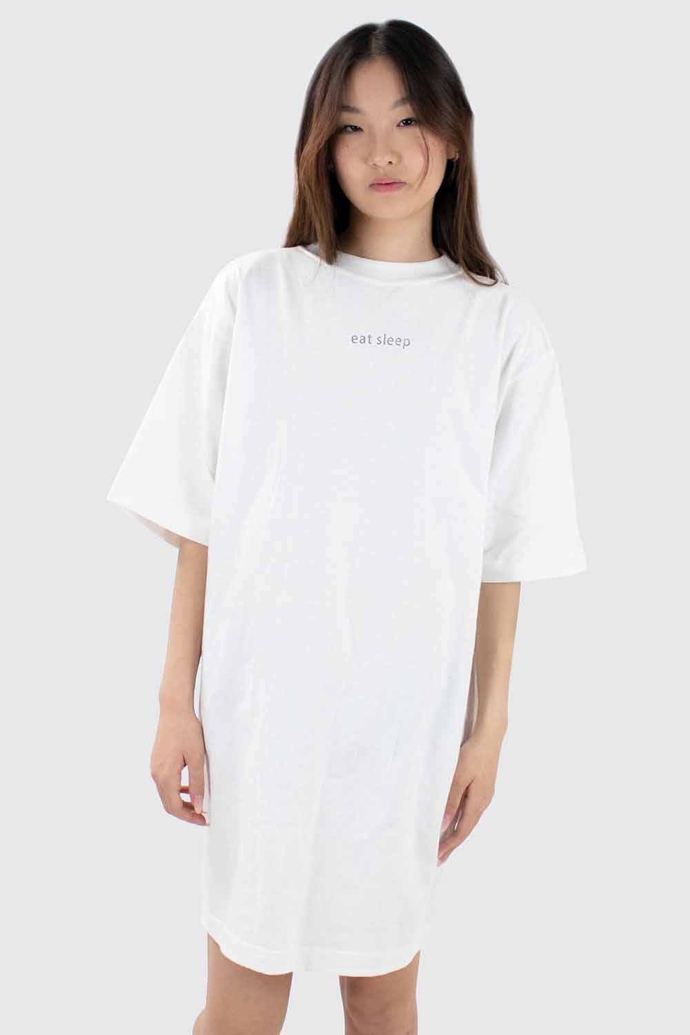 Oversized cotton t shirt dress hotsell