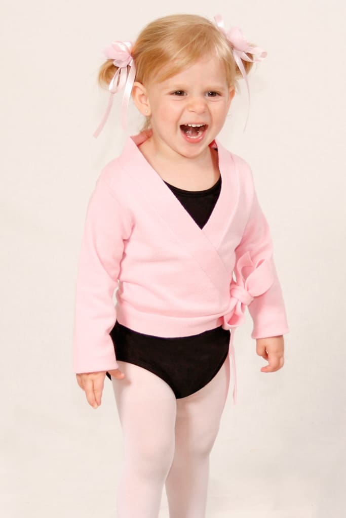 Girls ballet sale wrap sweater