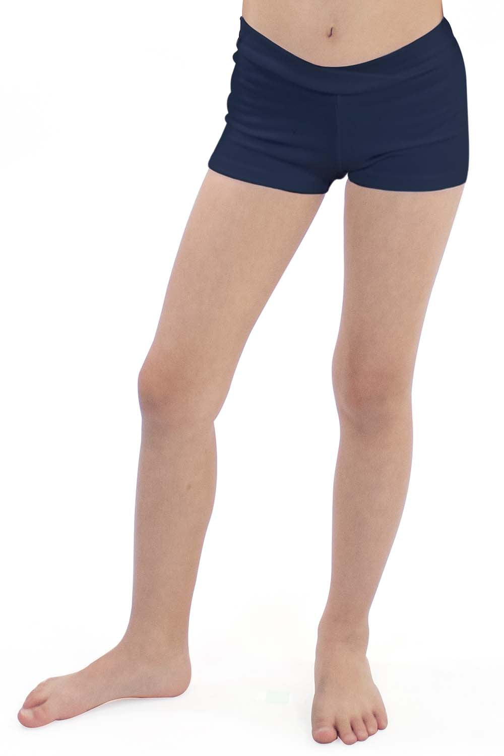 Navy blue shorts for girls hotsell