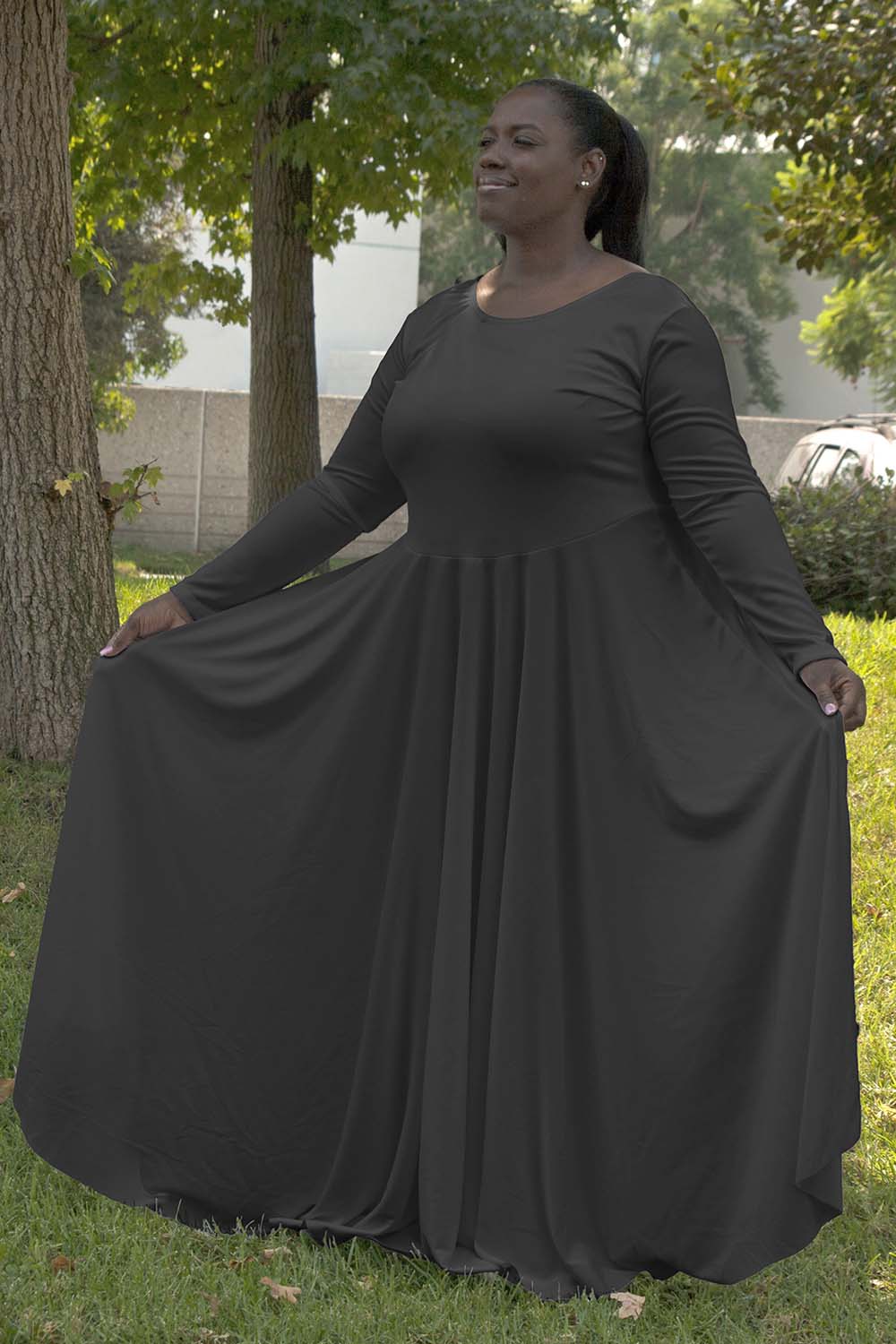 Long Sleeve Plus Size Dresses for Women